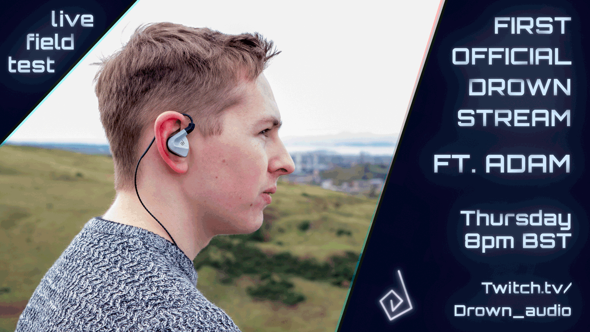AudioDrown's tweet photo. Drown's own Digital Community Manager Adam will be on stream tomorrow giving a live test of the latest units from our suppliers, be sure to check it out at https://t.co/LpfjM5bKBt https://t.co/YSvBwD6Gsg