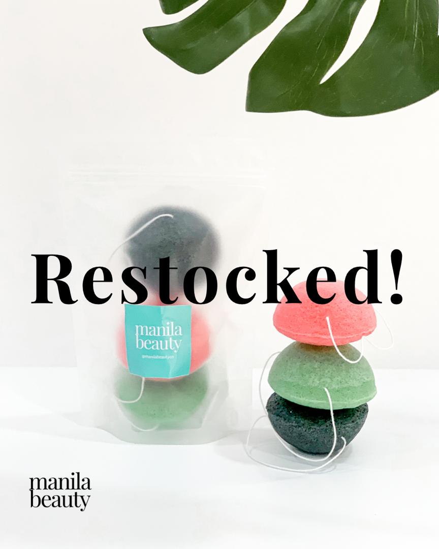 ManilaBeautyco's tweet photo. Our konjac sponges have now been restocked! Now comes in a pack of 3 for ₦3500 with FREE delivery within lagos metro (yaba-maryland-lagos island) 
You can now order via DM ₦3500

#manilabeauty #konjacsponge #beauty #skintools #sponge https://t.co/7Ew7OzTwlW