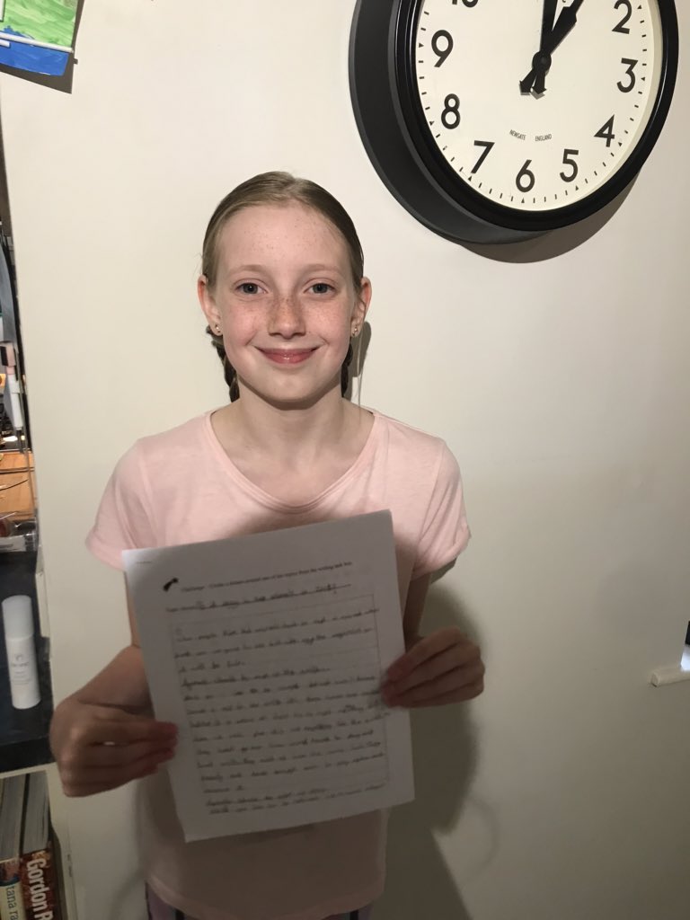 AlisonFrance9's tweet photo. @EgpaY5 @DeltaEGarforth Poppy worked really hard last week debating ‘Should animals be kept in Zoo’s’ we discussed some really interesting points 😊 https://t.co/amJjBU2lhx