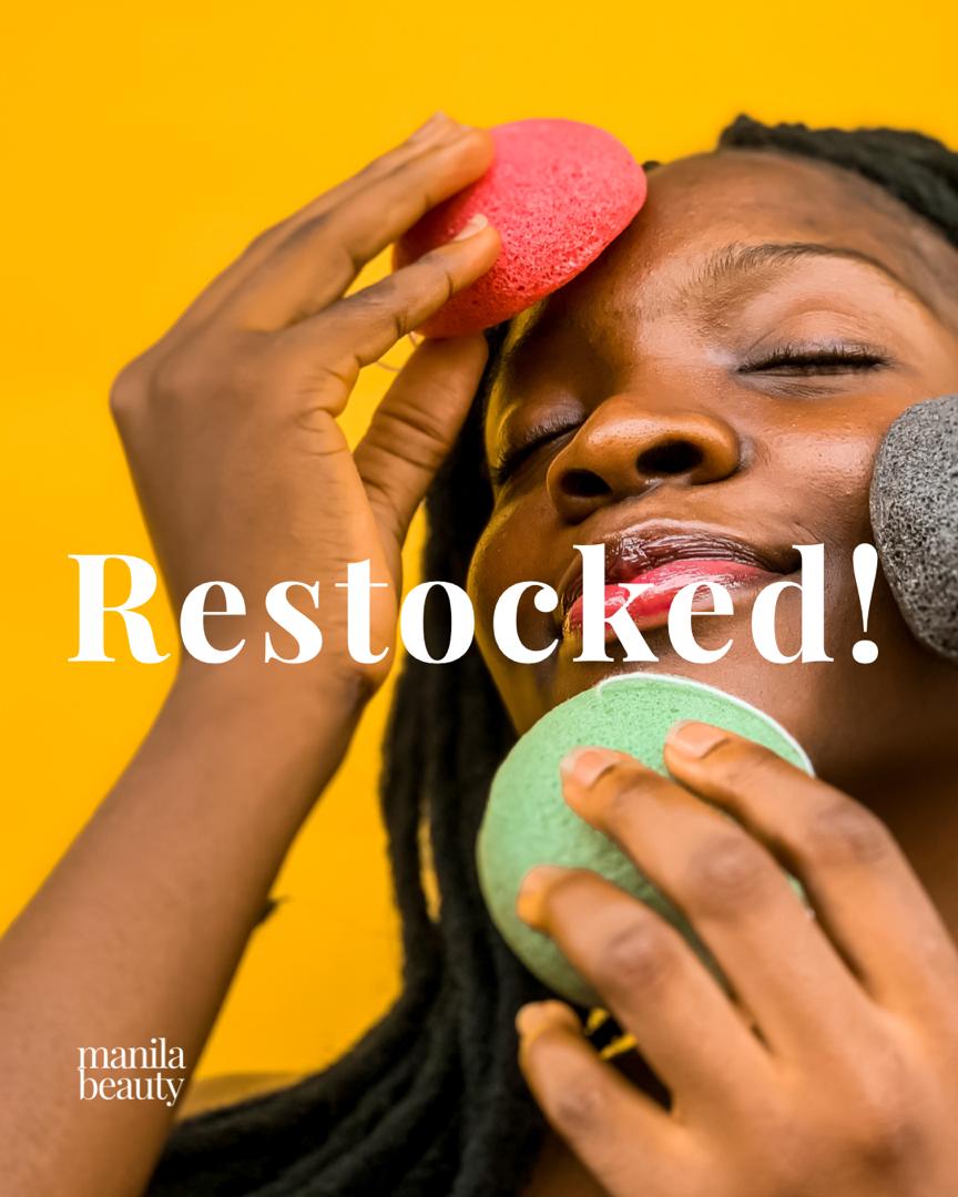 ManilaBeautyco's tweet photo. Our konjac sponges have now been restocked! Now comes in a pack of 3 for ₦3500 with FREE delivery within lagos metro (yaba-maryland-lagos island) 
You can now order via DM ₦3500

#manilabeauty #konjacsponge #beauty #skintools #sponge https://t.co/7Ew7OzTwlW