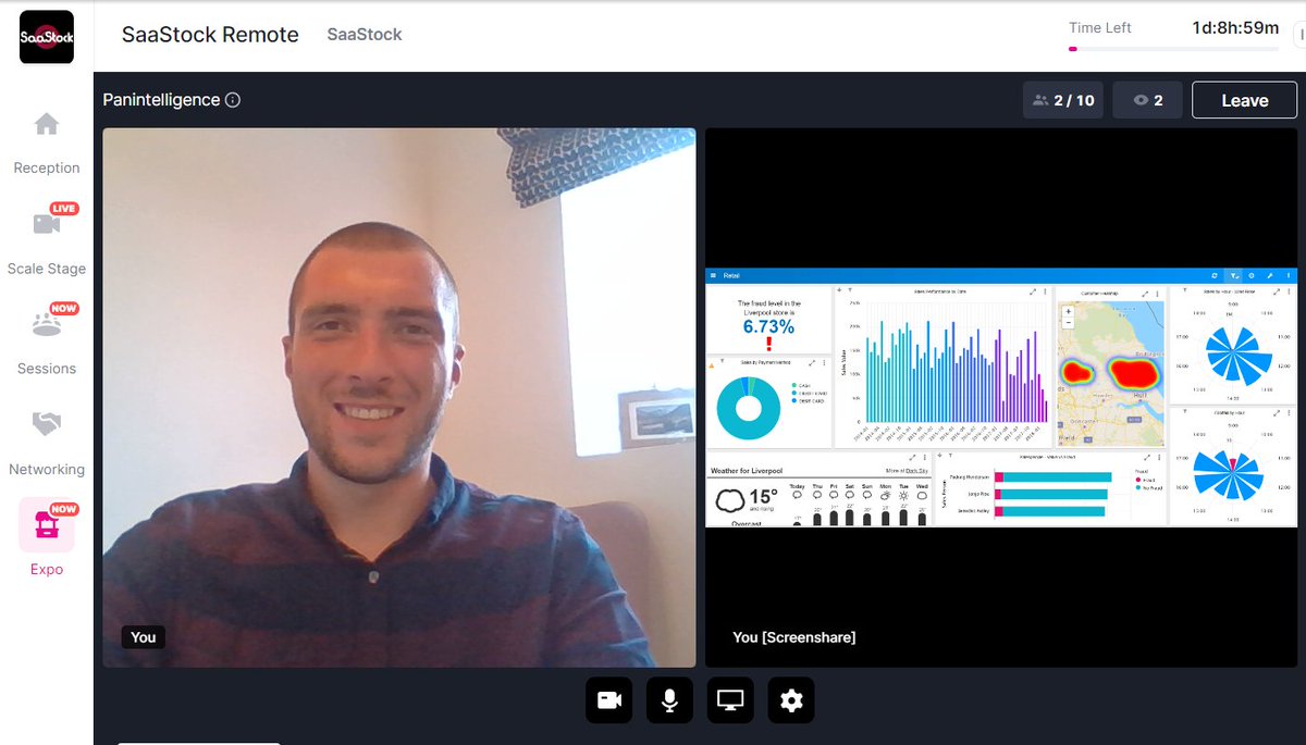 We're exhibiting at #SaaStockRemote today! Click here to enter our virtual stand and dive into data analytics: app.hopin.to/events/saastoc…