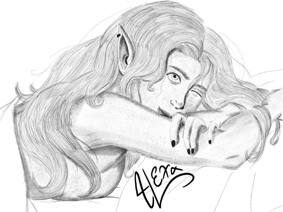 KyarytaArt's tweet photo. Hidra recién levantada de la siesta y de buen humor, algo insólito.
#Hidrart #Alexart #OCWow https://t.co/zpcobFiNW3