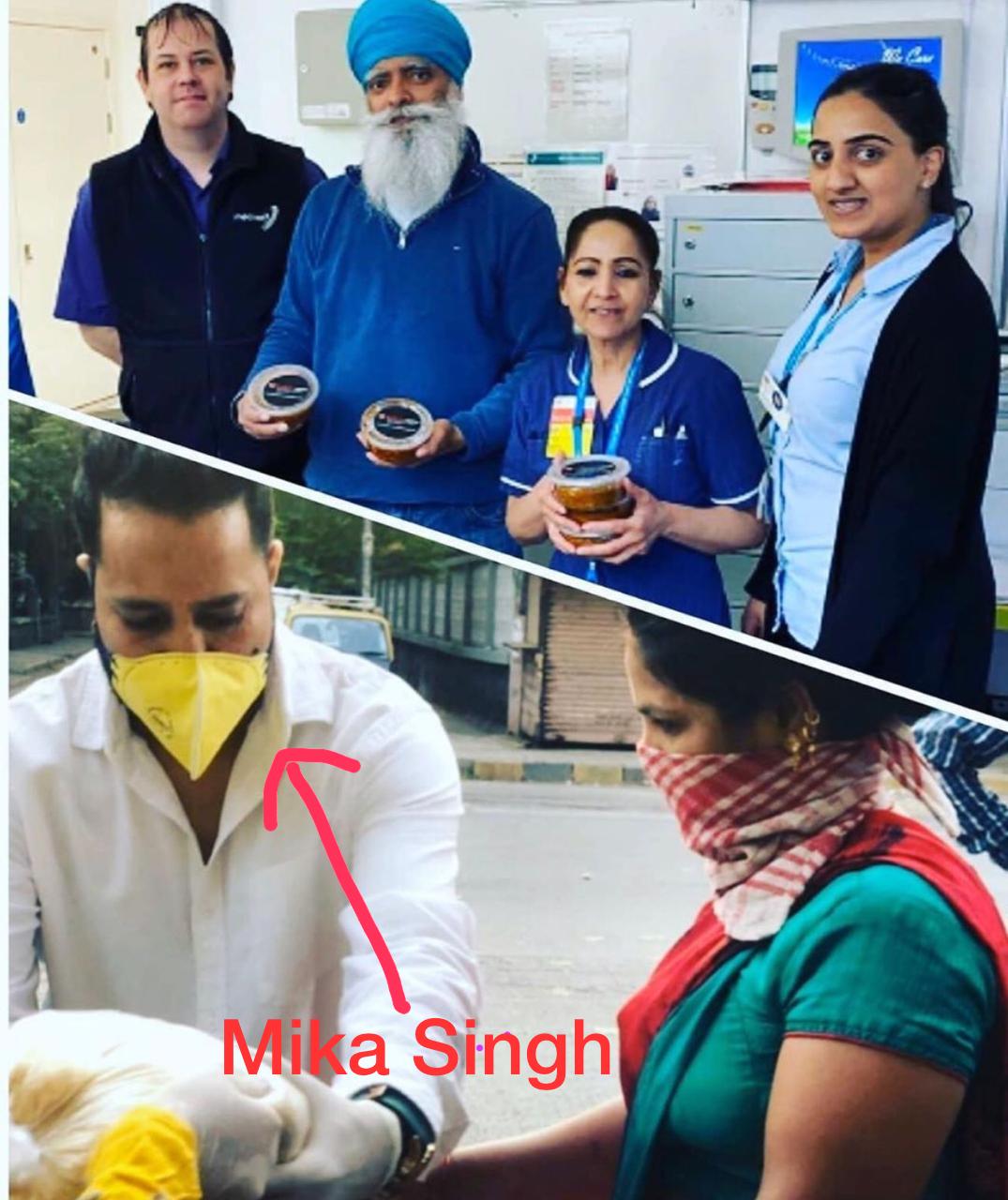 One of the best caring person for humanity called Happy Birthday Mika Singh. God Bless you  