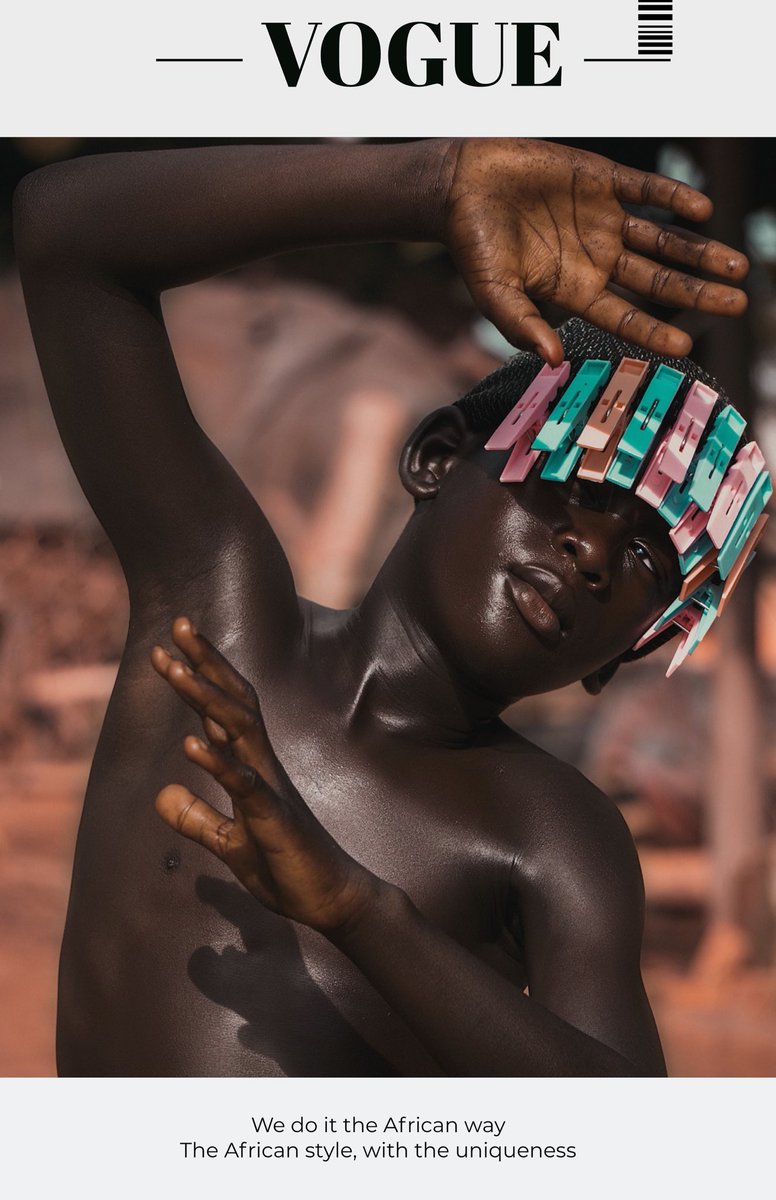 mcBlithe's tweet photo. Because hushpuppi is trending should not take away the attention from this wonderful piece of art that celebrates the uniqueness of been black the uniqueness of being an African descendant
Btw who is woodberry please 
#VogueChallenge #voguechallange https://t.co/rjf3Qi4goG