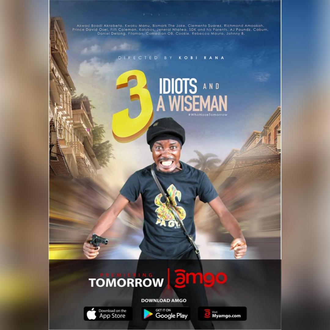 Simply_miles8's tweet photo. I bet you have never watched any movie as hilarious as this. Just ask those who watched it in the cinemas.
Download amgo on PlayStore or applestore and watch it on Thursday 11th June, 7pm sharp
#3IdiotsAndAWiseman
#Amgo
#Superfamnetwork
#PlanBStudio https://t.co/TEkbnUkY8g