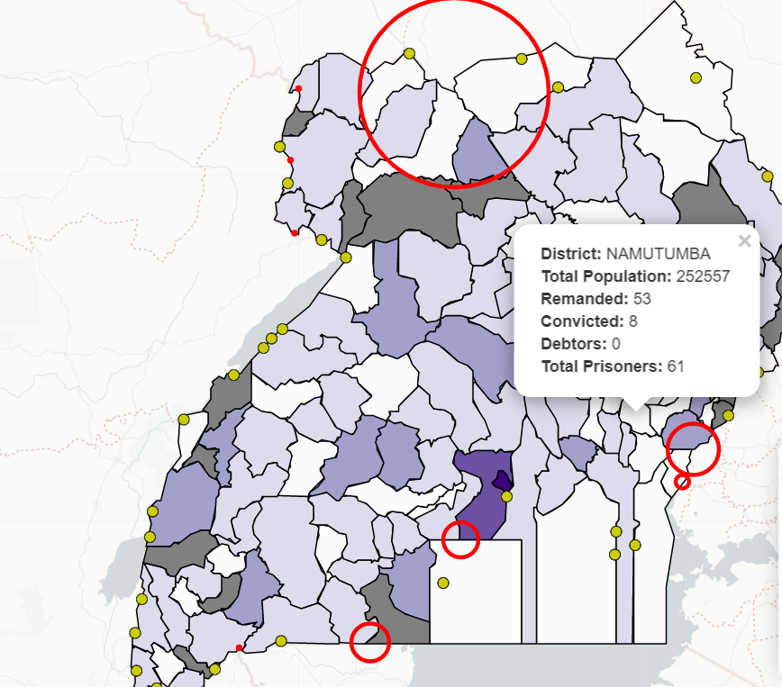 CovidInAfrica's tweet image. #prison(out)break #COVID-19 has found its way into #Namutumba #prison which has 61 prisoners in 2017 via AfricaCorona.com
@ugandaprisons. See prison populations per district at 
@Zahranamuli @IrlEmbUganda
