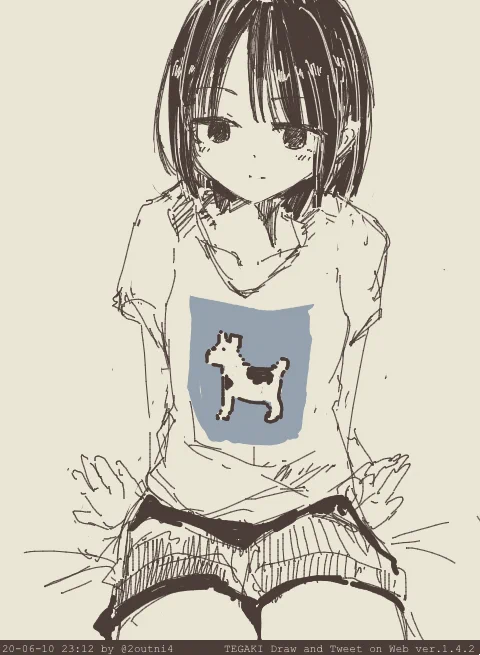 ? #tegaki_dt 