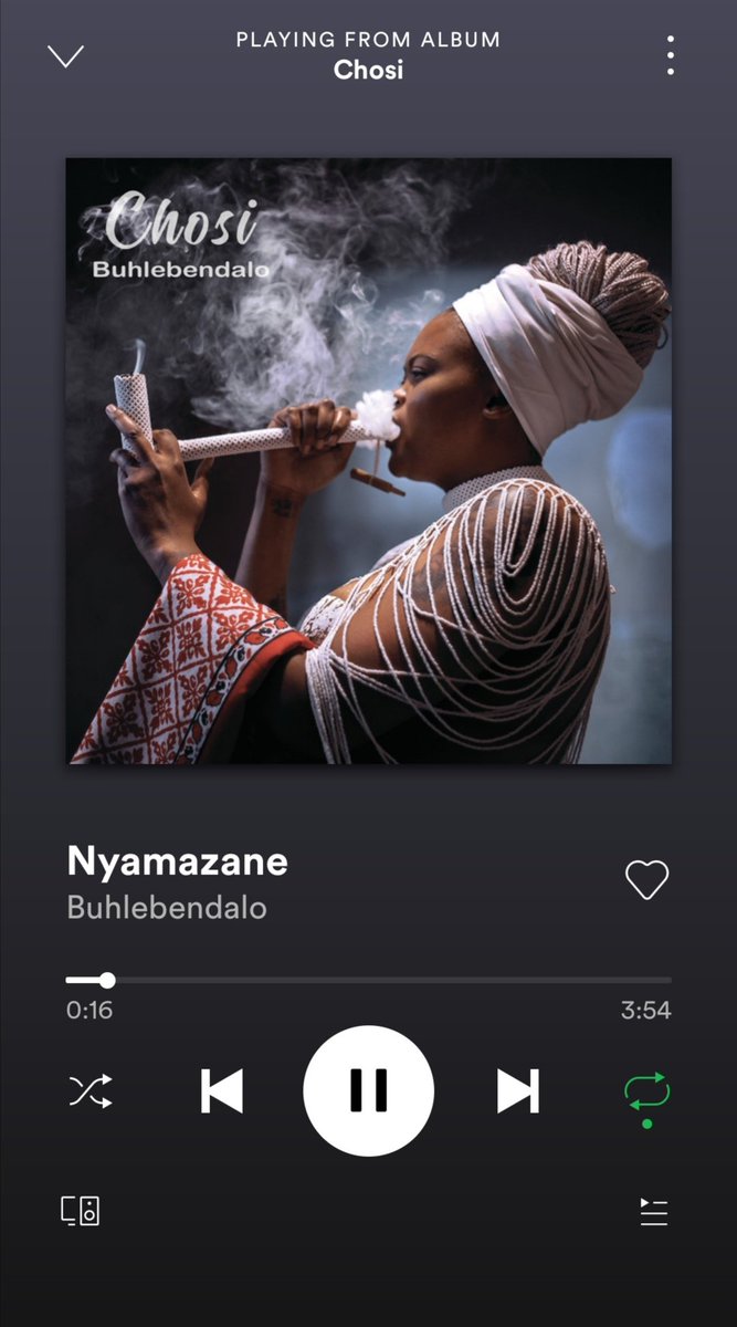 #OnRepeat "Chosi" album by #Buhlebendalo