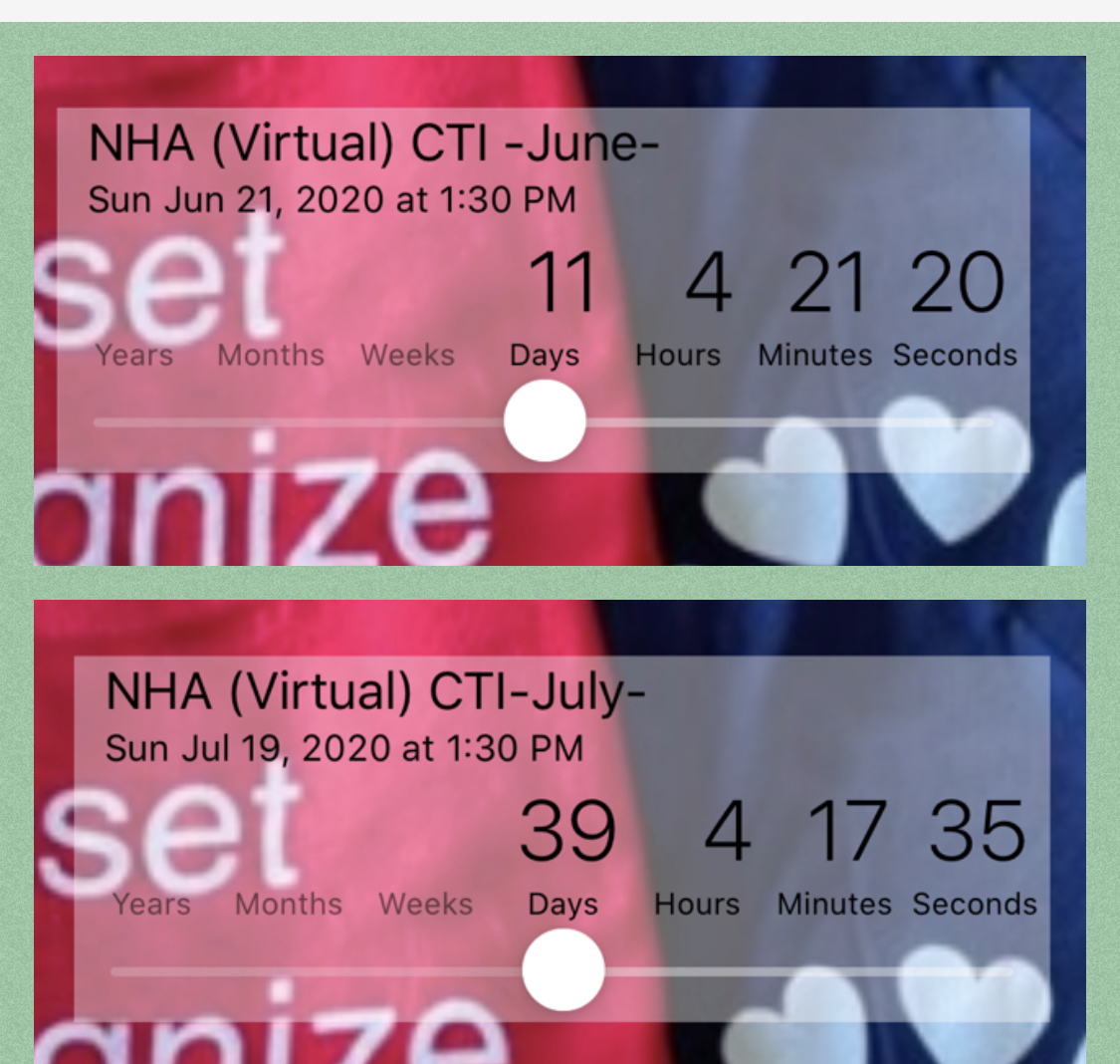 CSFisGreatness's tweet photo. There is still time to register for our #NHA #Virtual CTI's happening this summer! Visit: https://t.co/h3UFnZqCXu https://t.co/9mZnnF8jPk