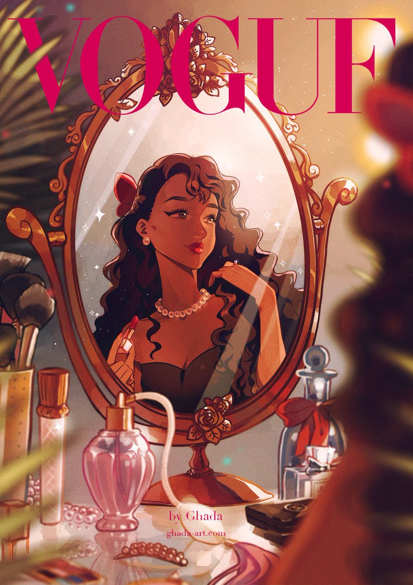 Ghadaaax's tweet photo. Art Edition ✨ #VogueChallenge https://t.co/Jk3bvitxtl