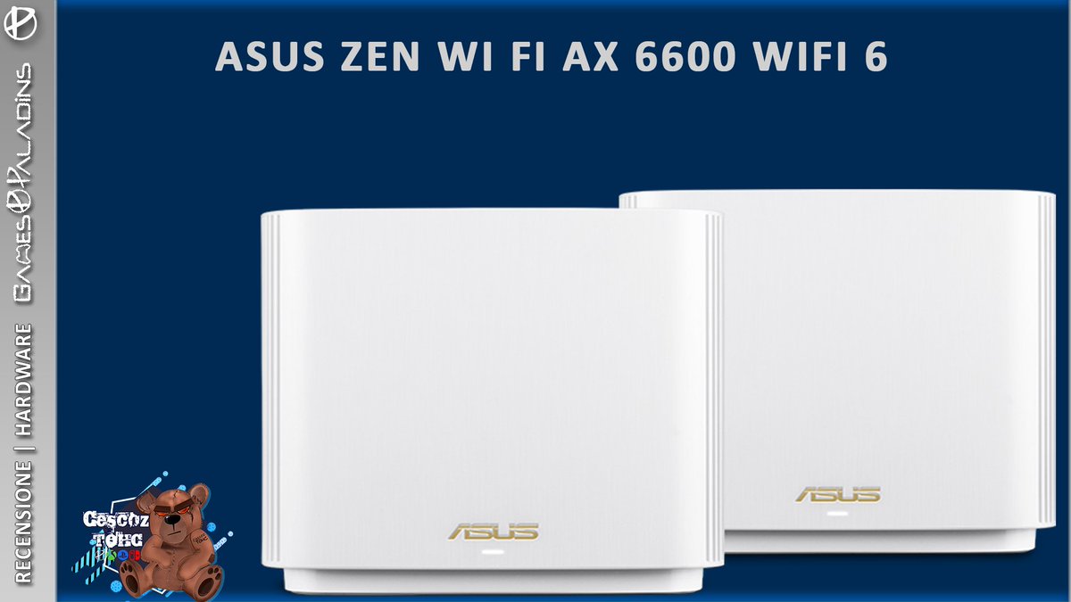 GamesPaladinsIT's tweet photo. Abbiamo provato gli #XT8, #router @ASUSItalia della linea #Zen #WiFi AX 6600 Tri-band AIMesh WiFi 6 System.
Pronti per conessioni ultra veloci come il WiFi 6, capaci di coprire grandi metrature e con eccellenti risultati.
#Recensione #VideoRecensione
https://t.co/5XOTZRzFYp https://t.co/48RBREiTeE