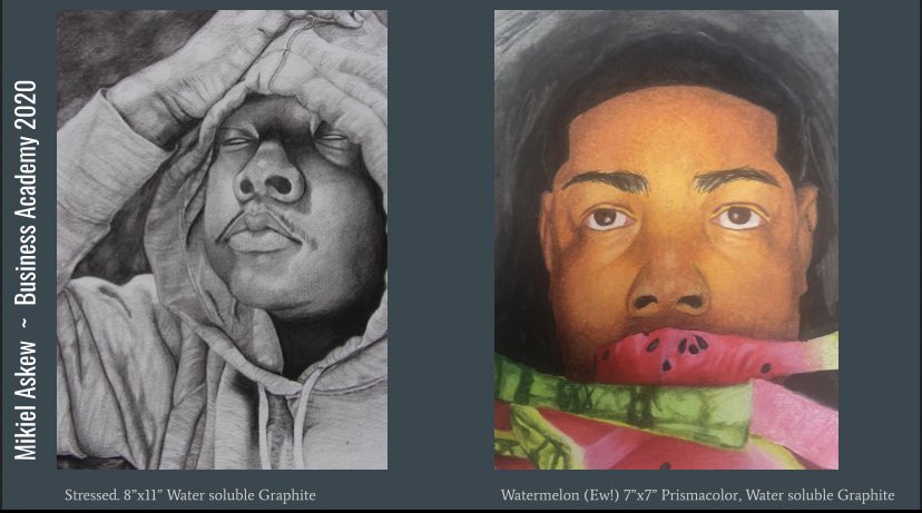 Click the link to check out the full slideshow of Auburn High School’s AP Studio Art show! docs.google.com/presentation/d…