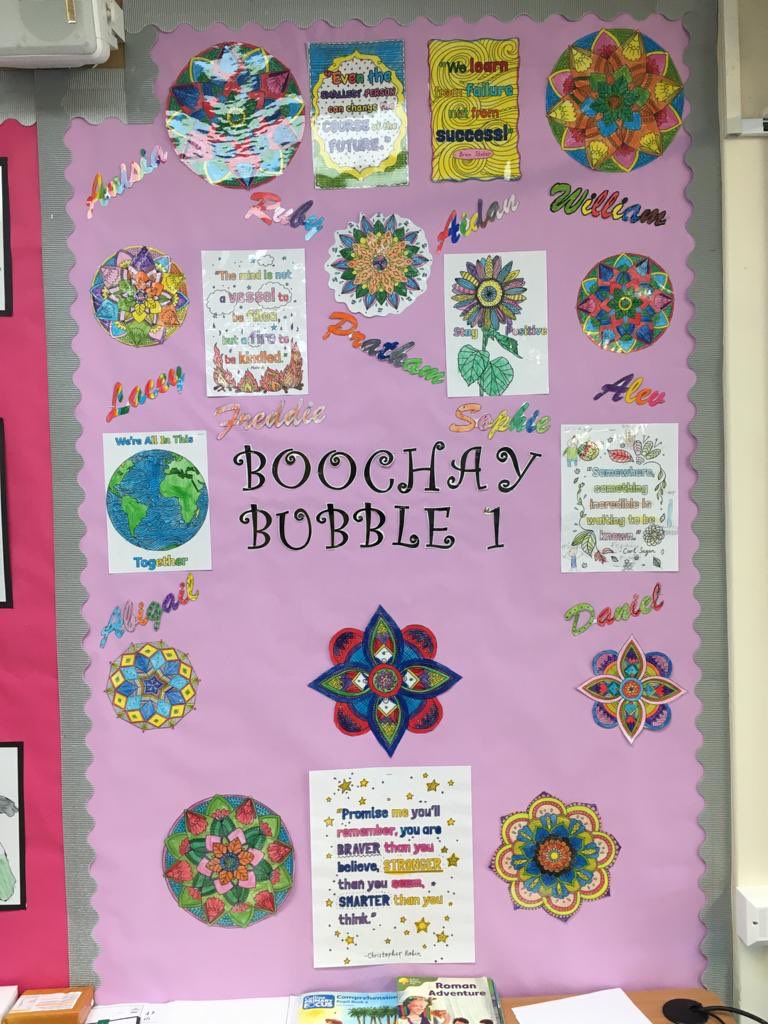 FairFieldJrSch's tweet photo. Amazing displays by Key Worker School #ffjs #staysafe #keyworkers @StJohnsRadlett 📚🌻😍 https://t.co/OegN95aFRa