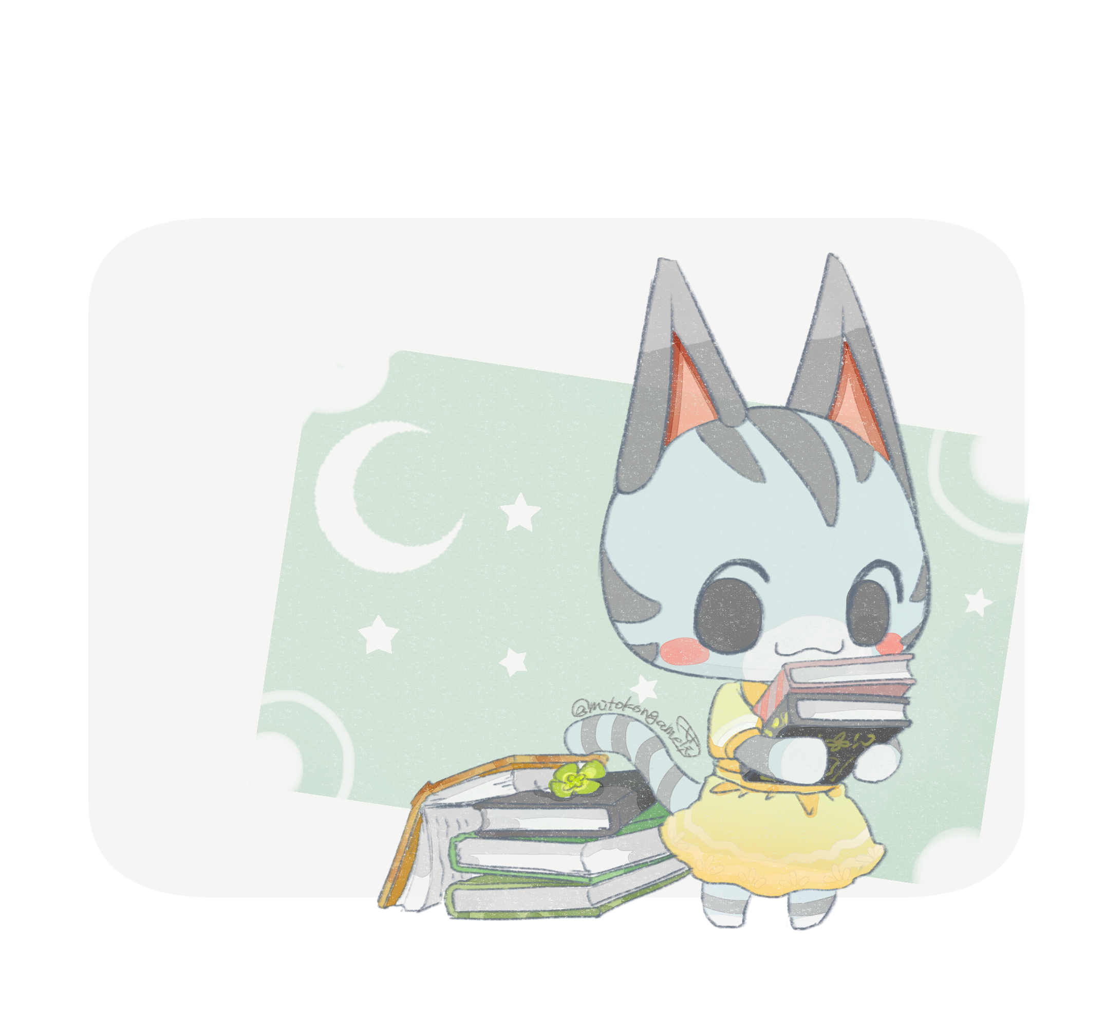 お茶っこ 依頼〆 ラムネ と 本 あつ森美術部 あつ森イラスト ラムネ T Co Bxepiprbc3 Twitter