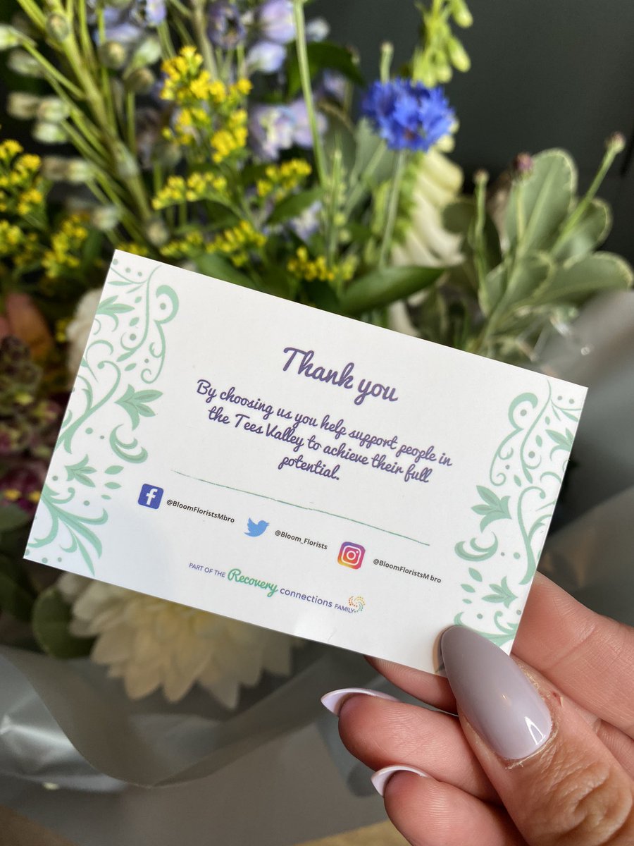 If you haven’t heard of <a href="/Bloom_Florists/">Bloom Florists</a> they are doing amazing things for the community. #BloomFlorists are part of @Rec_Connectio_n based in #TeesValley. All money raised from the florist goes straight back into helping and supporting people within this region.