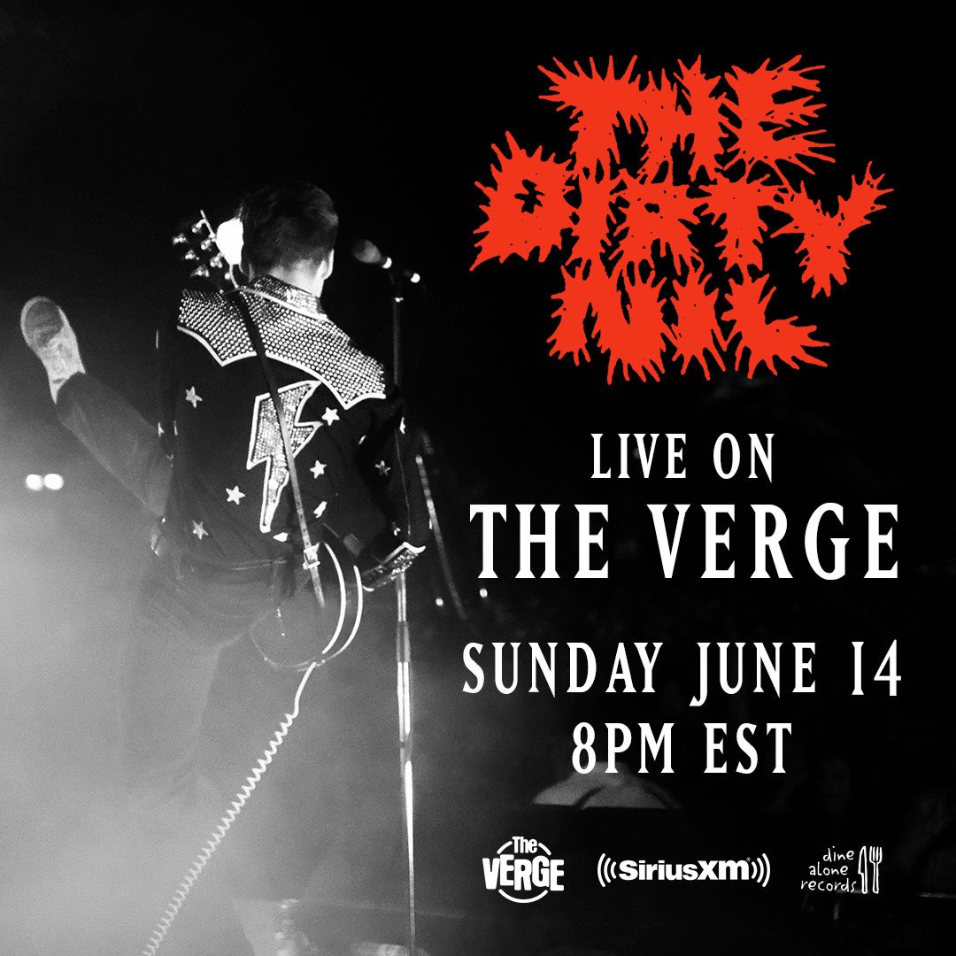 thedirtynil's tweet photo. June 14th we’re plugging in and going live⚡️We’ll be broadcasting live to air from an undisclosed location, exclusively on @TheVerge 📡 We’ll also be premiering our new single “Done With Drugs” a few days early! Tune in at 8pm EST on Ch.173 or online: https://t.co/poyxxkF4HH 💥 https://t.co/KStLDOvrcg