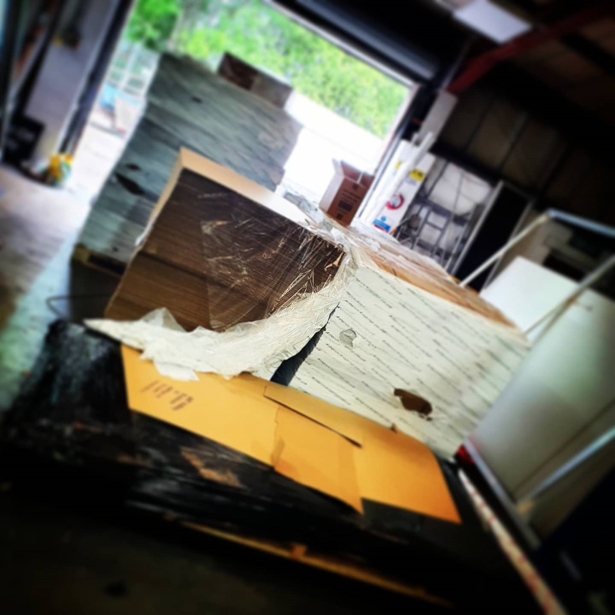 Our Goods In bay is looking rather full with 5 pallets of packaging delivered today!
Looks like we're going to be busy with this lot... #wearenational