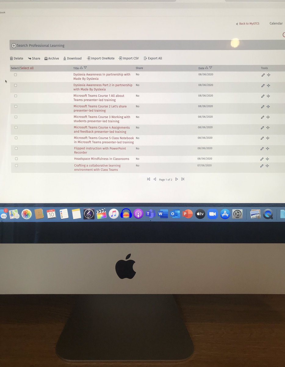 MrParkerMusic's tweet image. Taking the time to log and update recent Professional Learning on @gtcs #MyPL #MicrosoftEducator 🙂👨🏼‍💻📚