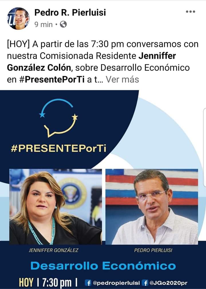 RedNewName's tweet photo. Sintoniza. ✍🏽
¡Seguimos con .@pedropierluisi!
#PresenteporPR #PresenteporTi
#conFuerzayFirmeza
#PierluisiGobernador https://t.co/OIA6gdCmoo