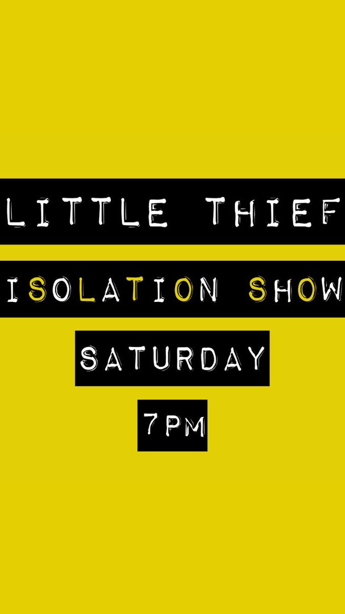 _littlethief's tweet image. Playing some tunes together from our separate homes this weekend!! 

Join even so ya don’t miss it 
linktr.ee/LittleThief