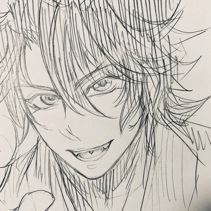 己のガサガサ描きだとしても見ずには寝られん
普通にニコニコ普通の会話してる最中に舌ピがあるのに気付いてしまったところです 