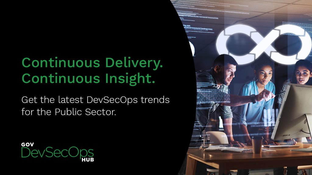 TechDataGov's tweet image. The GovDevSecOpsHub has officially launched to provide the latest #DevSecOps trends to the #PublicSector, helping application developers, end-users and decision-makers stay informed of the technologies and cultural changes necessary to shift to DevSecOps. ms.spr.ly/6011TcF9L