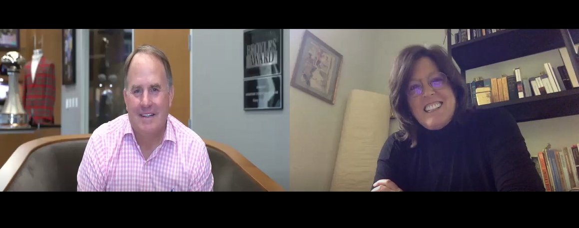 Click here to watch an exclusive interview with Gary Patterson and acclaimed writer and daughter of the late Dan Jenkins, Sally Jenkins. The two talk of their memories together in Fort Worth, The Colonial and the Charles Schwab Challenge. 

Watch now! pattersonfoundation.org/celebrate-comm…