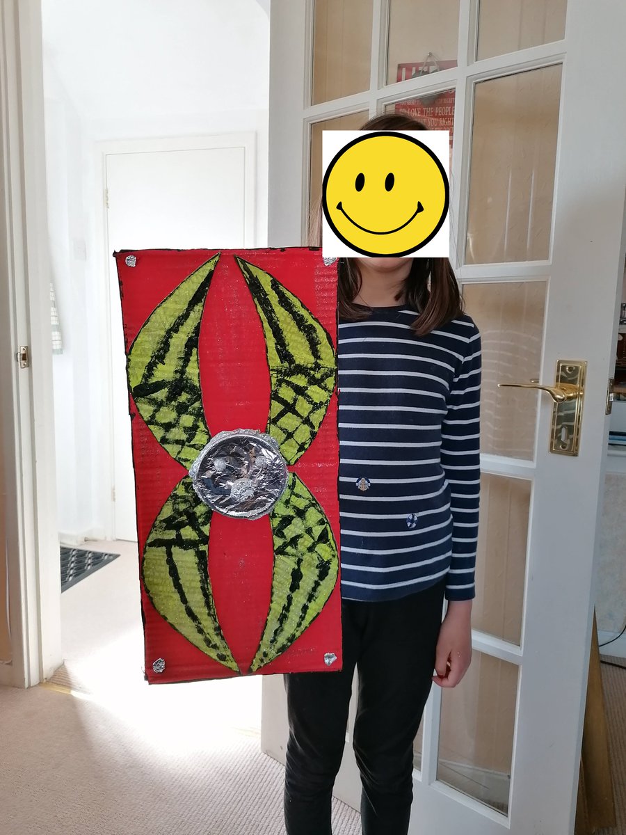 MonicaA52467027's tweet image. #@SaintGregsChelt 
Roman Shield project
Y4 
#thelearningproject