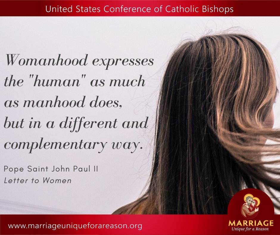 LMM_USCCB's tweet photo. #Complementarity #SexualDifference #JPII https://t.co/GjaApSd11V