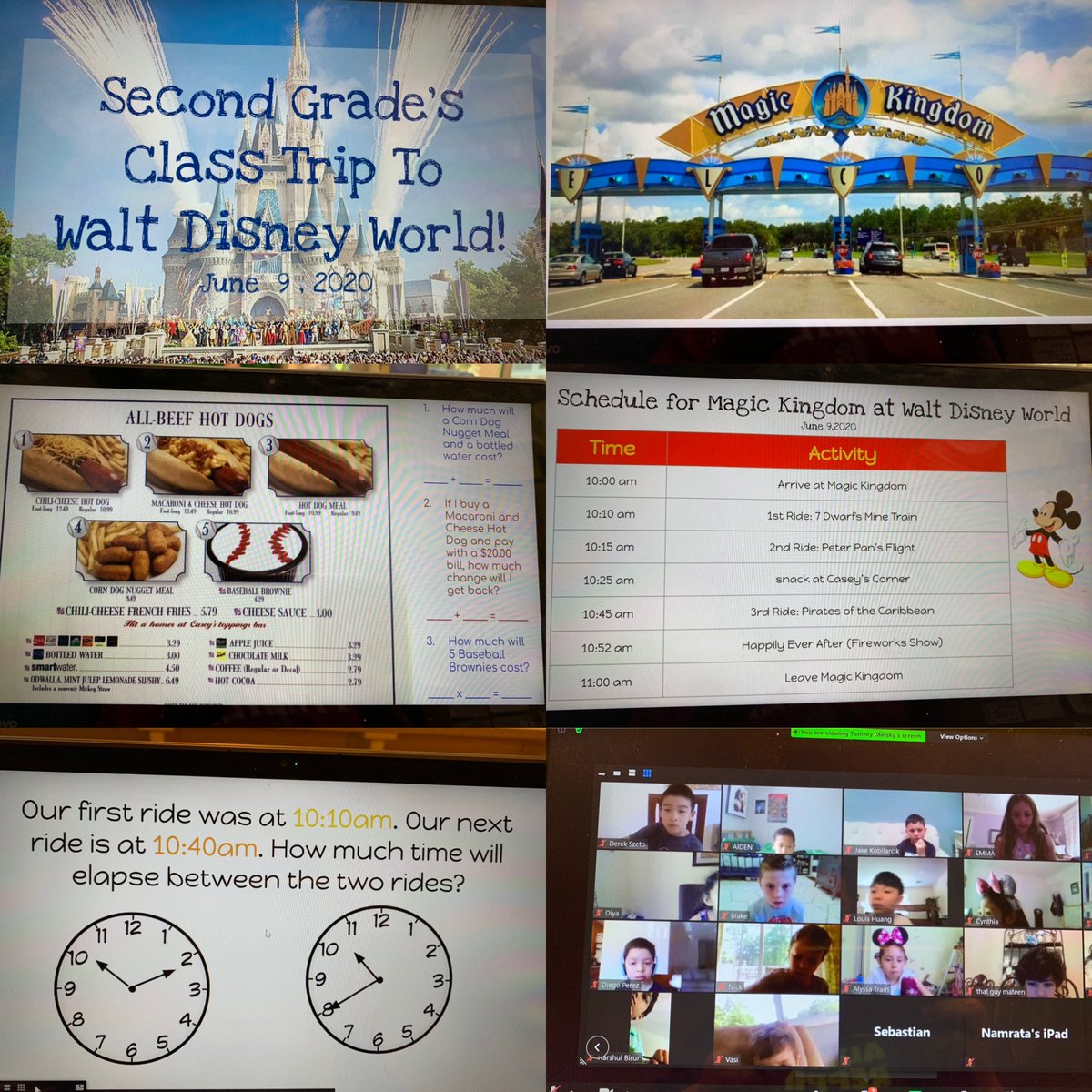 RocksGrade2's tweet photo. Second grade had a blast on our virtual field trip to Disney. https://t.co/n6BLtdphyN