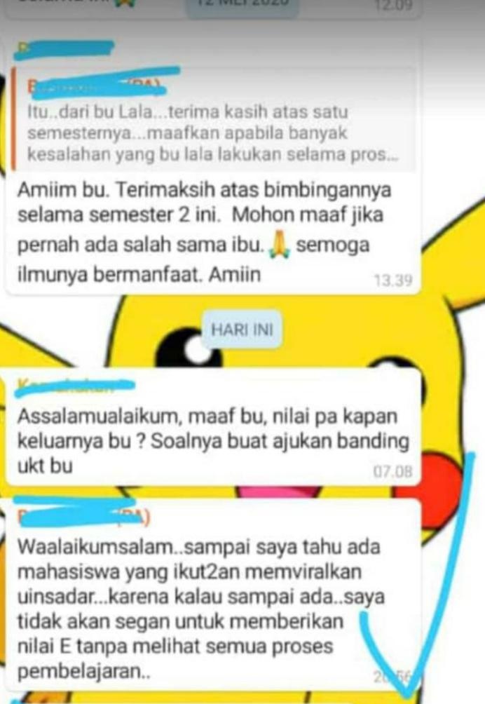 insyaf_sadar's tweet photo. Bukan keinginan kami untuk turun aksi virtual seperti ini, bukan maksud kami untuk tidak tawadhu kepada dosen.Namun keadaan yang memaksa kami untuk bertindak. Lalu kenapa kalo kami mahasiswa turun aksi? 
Tidak boleh? Lalu siapa yg bakal memperjuangkan hak kami? 
#uinmalangsadar https://t.co/fSVBkKMrvm