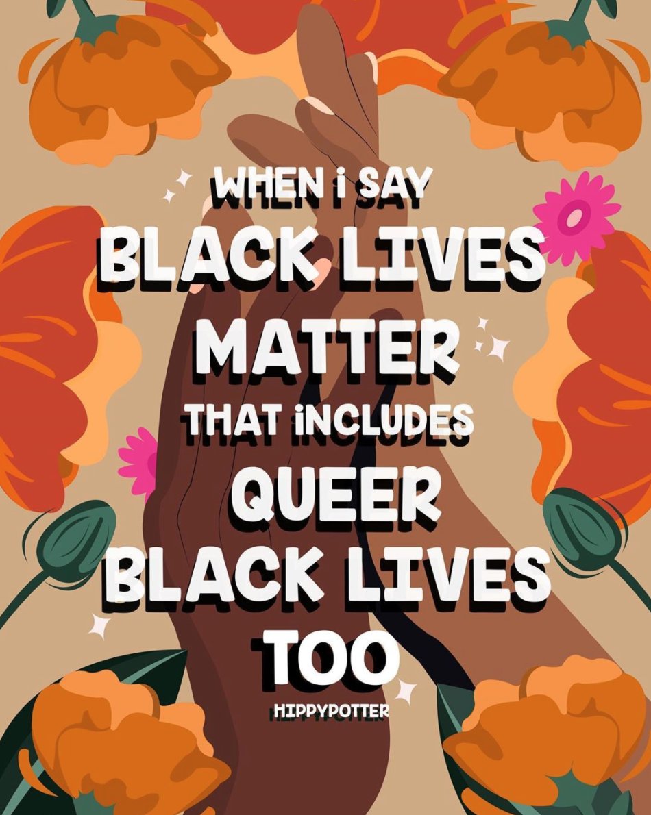 Every Black life matters. ✊🏽 

Consider donating to <a href="/BlackVisionsMN/">Black Visions</a> to help mobilize a future where all #BlackLivesMatter &amp; are able to THRIVE: bit.ly/2AjMoMg #BlackTransLivesMatter | 🎨: <a href="/ItsHippyPotter/">Thaddeus C.</a>