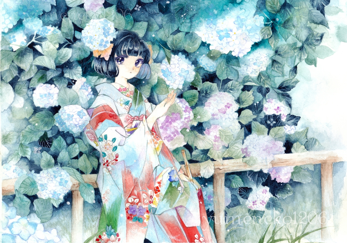 綾城まめ 低浮上 あまあけの午後 オリジナル 水彩 着物 紫陽花 梅雨 T Co Fyvch6or1e T Co 14fq2t5q8a Twitter 綾城まめ 低浮上 あまあけの午後 オリジナル 水彩 着物 紫陽花 梅雨 T Co Fyvch6or1e T Co 14fq2t5q8a Twitter