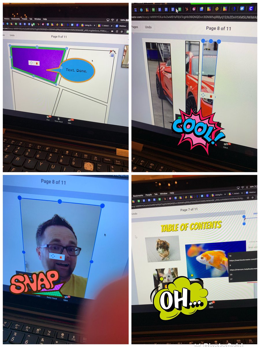 Awesome webinar <a href="/theipodteacher/">Jon Smith</a> sharing great tips and tricks to make <a href="/BookCreatorApp/">Book Creator from Kami</a> even more robust for our Ss! Can’t wait to use these new ideas in the Fall #d60learns <a href="/D60Lib/">Stephanie Walker</a>