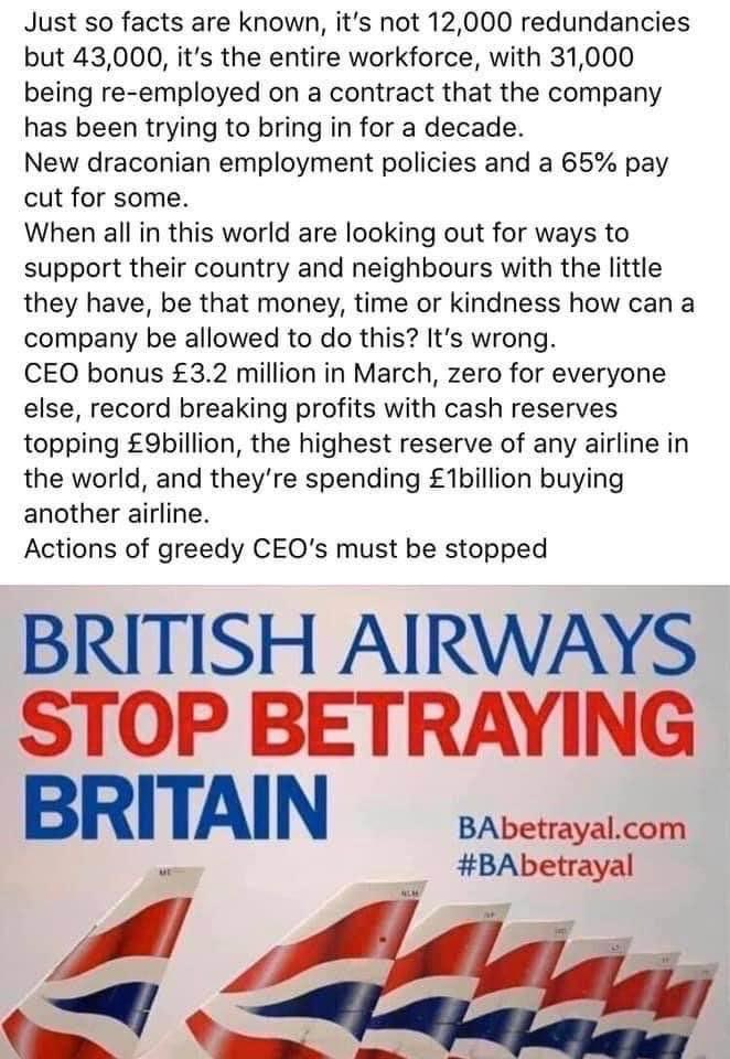 SamWyogaguy's tweet photo. #StandWithBAWorkers #babetrayal https://t.co/DlkalpzeGZ