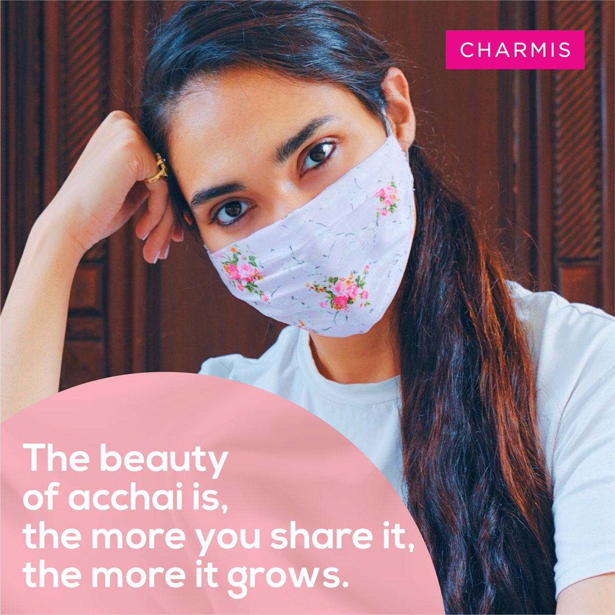 CharmisbyITC's tweet photo. As you rightly cover your face, you uncover the goodness within you as you protect yourself and the others around you. Remember, acchai always grows and multiplies, so do your bit and follow these 3 do's and don'ts to stay safe.
#CoverFaceUncoverGoodness with Sone Kanwar https://t.co/FlOXhJZlTC