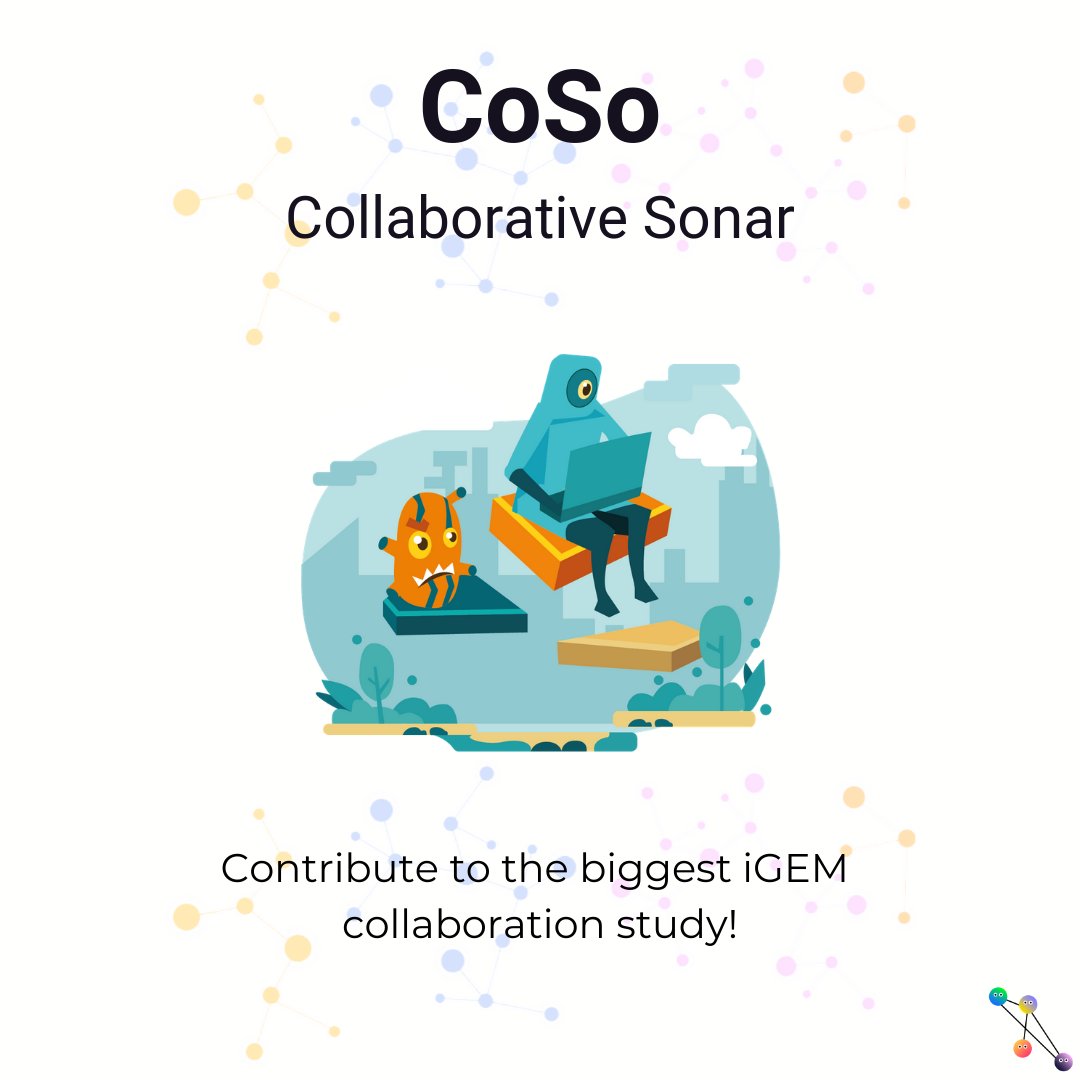 We are currently alpha-testing CoSo app! More details on the study here: 
instagram.com/p/CBQX3K6pJk9/…
--
 #igem2020 #igemties #cosoapp