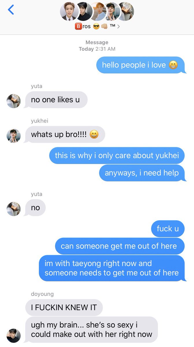 do sumn about it jaehyun, yukhei believes in u