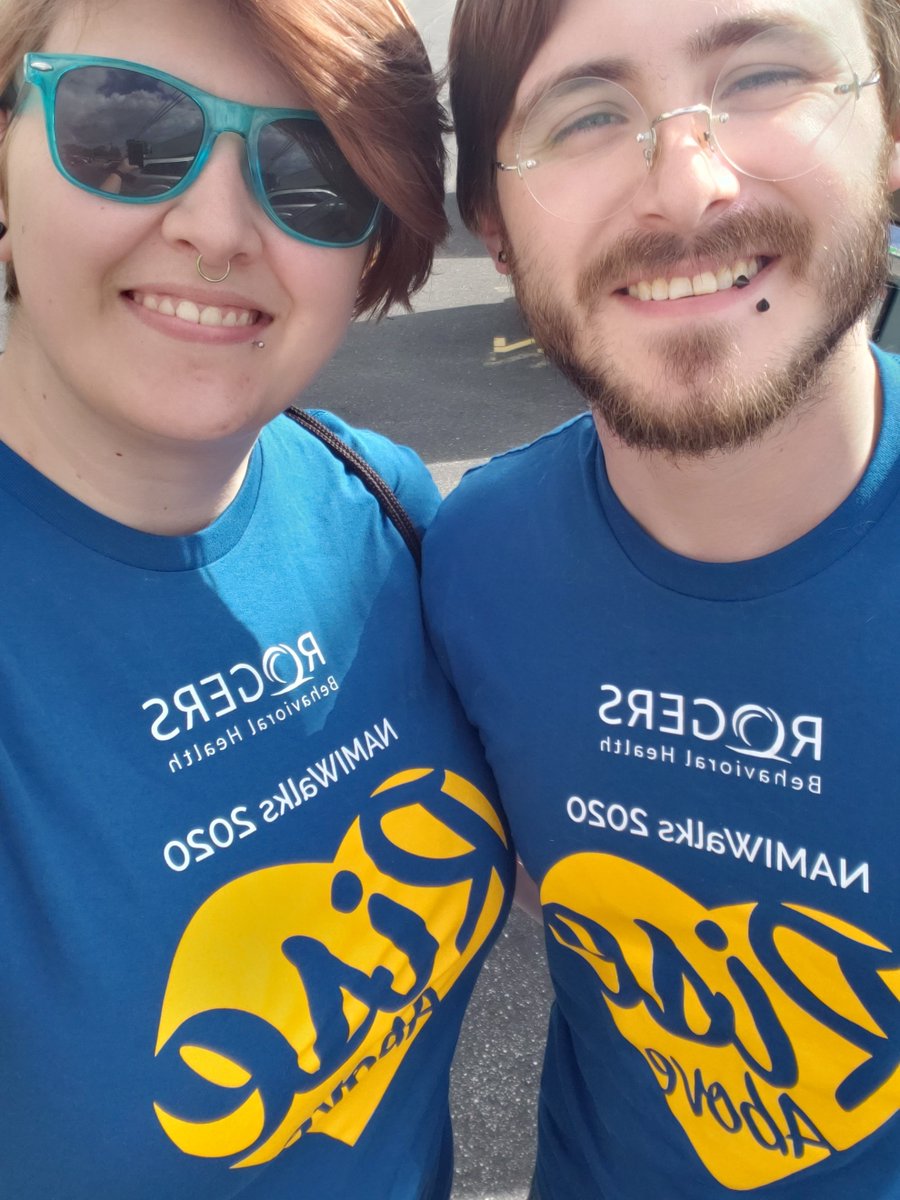 Rogers_BH's tweet photo. More than 60 Rogers team members joined together to walk, bike, and participate in this year’s @NAMIMKE NAMIWalk, helping us raise more than $3,000 for mental health awareness and advocacy. #mentalhealth 
#mentalhealthmatters 
#mentalwellnes 
#stigmafree 
#riseabove https://t.co/zz0xVaxqby