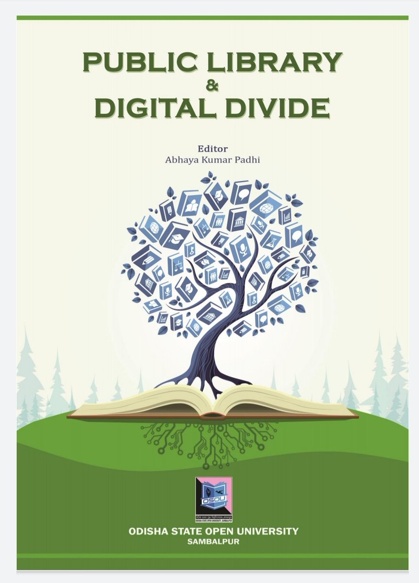 NiraMohapatra's tweet photo. Our most awaited paper on #Social_Responsibility of #Public_Libraries and #information_centres in #Odisha : A #statistical_Analysis in the #book #Public_Library and #Digital_Divide
Full text available on
https://t.co/6mYMlnAHNm https://t.co/b47Ok8S6Yq