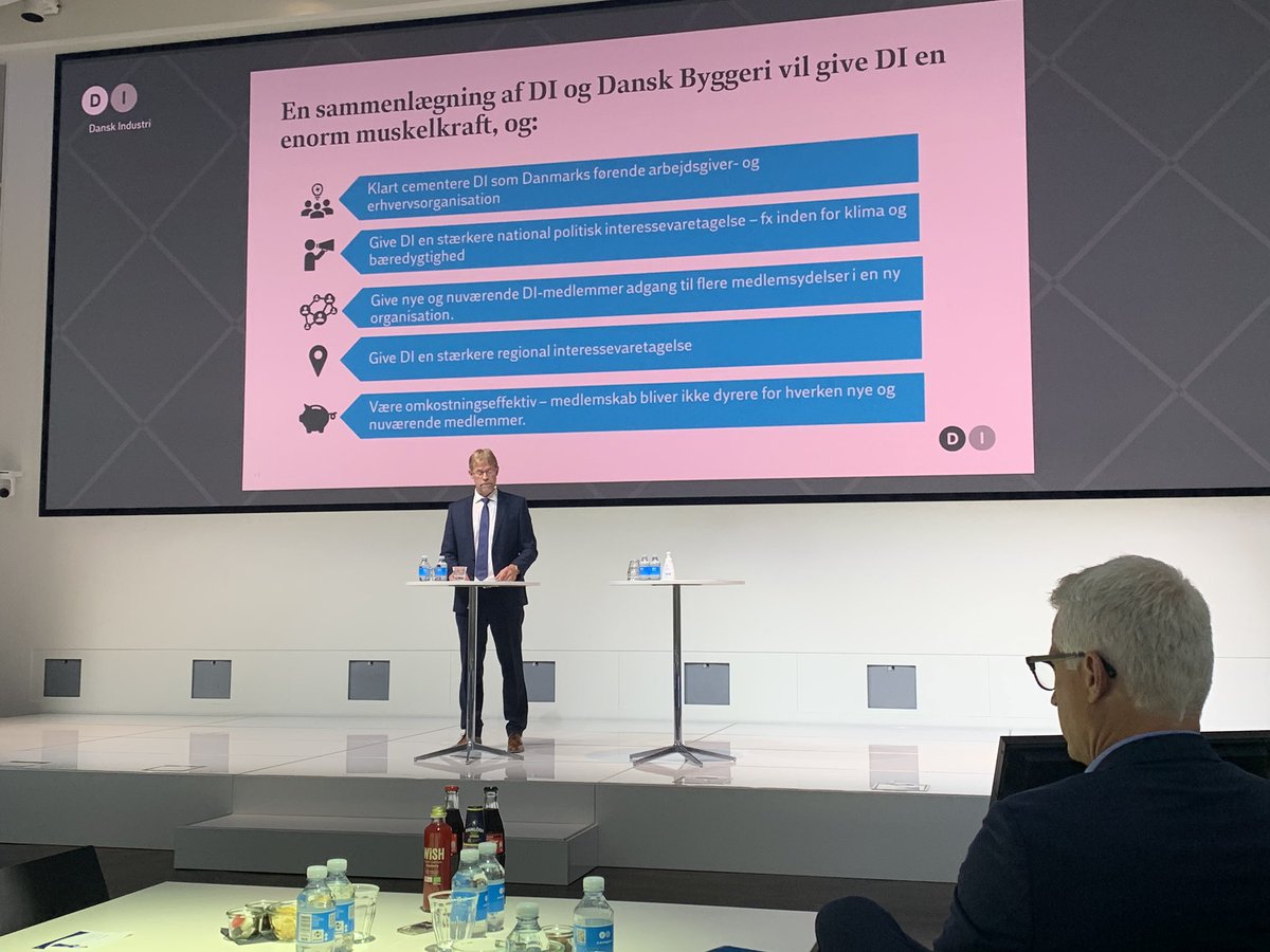 LarsFrelle's tweet image. Super glad for at byde Dansk Byggeris medlemmer og medarbejdere velkommen i DI. Med et overvældende flertal har DIs medlemmer stemt ja til et stærkere og bedre DI