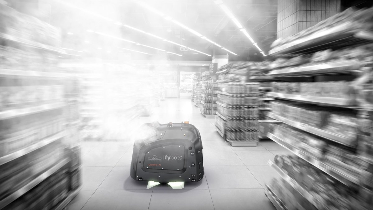 octopusrobots's tweet image. 🗞 - COMMUNIQUÉ DE PRESSE : Innovation mondiale face au Covid-19 - Lancement du Fybots Octopus Disinfect’ XL, premier robot autonome de désinfection par voie aérienne.
buff.ly/2Ymh8nW