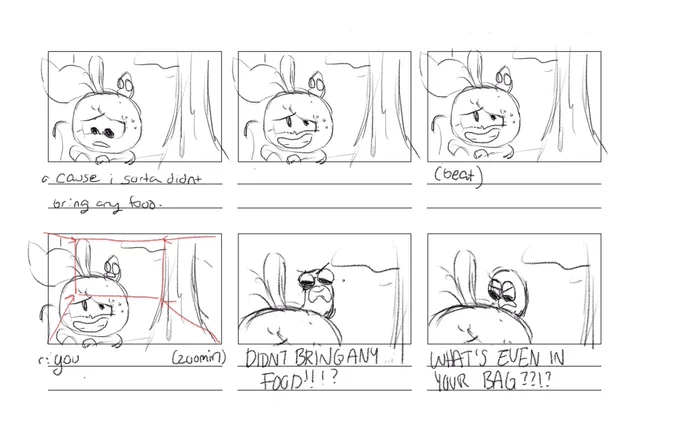I'm doing it! (My plan is a teeny animatic! Here are some thumbs) 