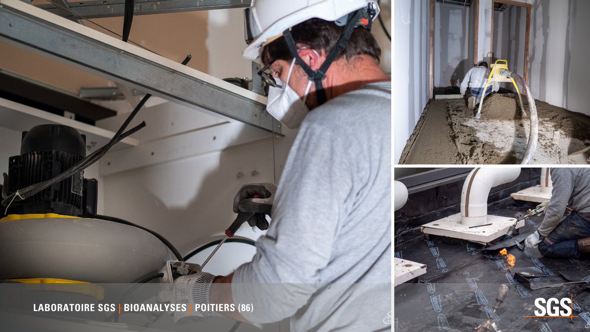 SGSFrance's tweet photo. Le 19 mars nous partagions avec vous l’évolution de l’extension de notre #laboratoire #Bioanalyse de #Poitiers. Les travaux ont repris, dans le respect des mesures sanitaires, et nous avons hâte de vous présenter le projet terminé ! Encore un peu de patience... 😉
📷 @s_drones86 https://t.co/EdGF9lXi3z