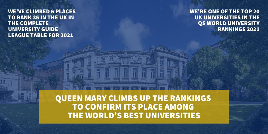 Queen Mary University of London on Twitter "Thank you for your patience. This information