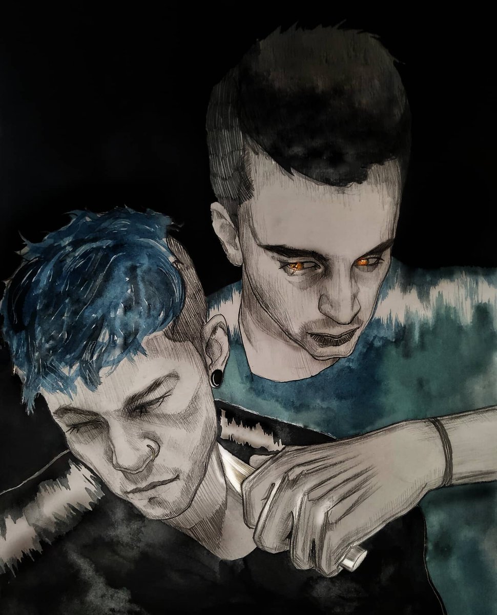 ZeachR's tweet photo. #cliqueart #art they're just playing ha ha... https://t.co/3VZPYcuOee