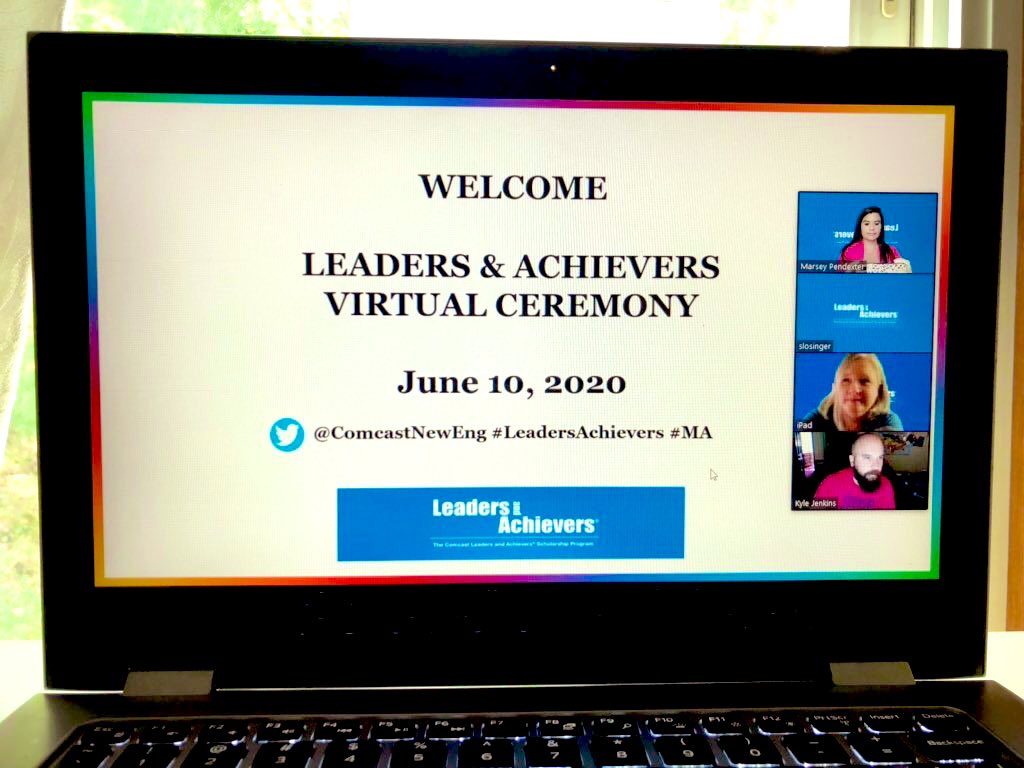 We held our first Leaders &amp; Acheievers virtual ceremony this morning! Congrats to the 56 incredible HS graduates who are receiving $2,500 scholarships! Thank you <a href="/LatoyNBCBoston/">Latoyia Edwards NBC10 Boston</a> &amp; <a href="/MassAGO/">AG Andrea Joy Campbell</a> for your inspiring words 💙👏🏼 #LeadersAchievers #MA <a href="/ComcastNewEng/">We've Moved ⏩ @Comcast</a> <a href="/ComcastNBCUCI/">We've Moved ⏩ @comcast</a>