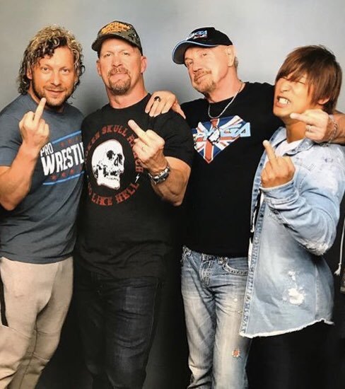 Real or Photoshopped? 💥 DDP @ibushi_kota @KennyOmegamanX @steveaustinBSR