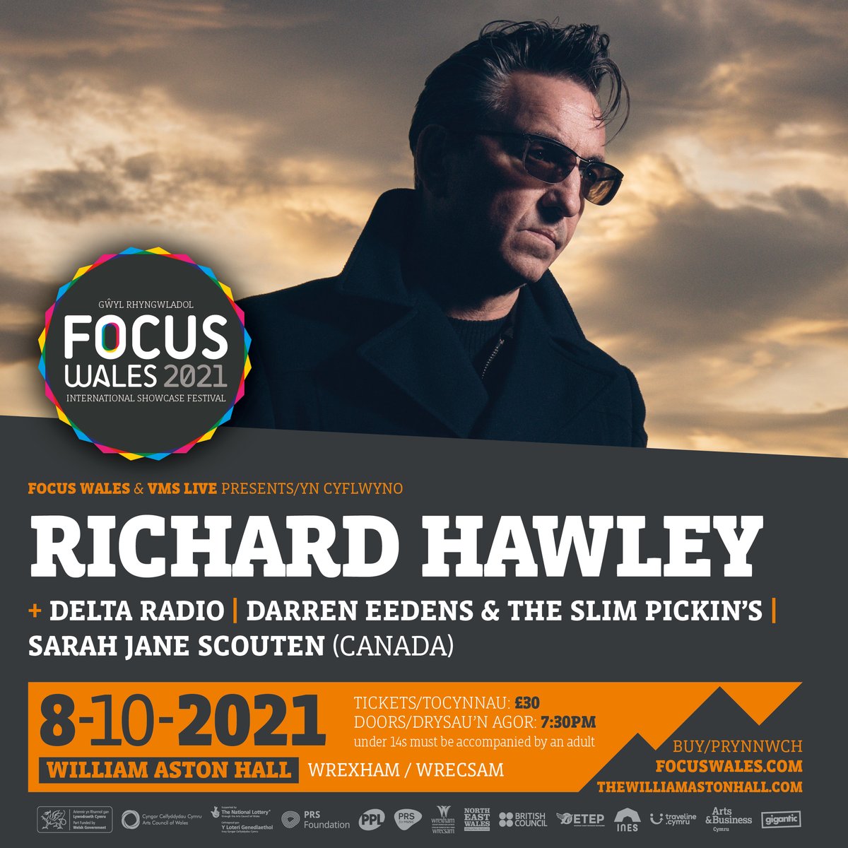 <a href="/FocusWales/">FOCUS Wales</a> has rescheduled their festival to 2021.

👉 <a href="/lspraggan/">Lucy Spraggan</a>: 07/10/2021 bit.ly/2T12elu
👉<a href="/RichardHawley/">richardhawley</a>:  08/10/2021 bit.ly/2yb8ajX

All tickets will remain valid but you also can request a full refund up until 1st August 2020