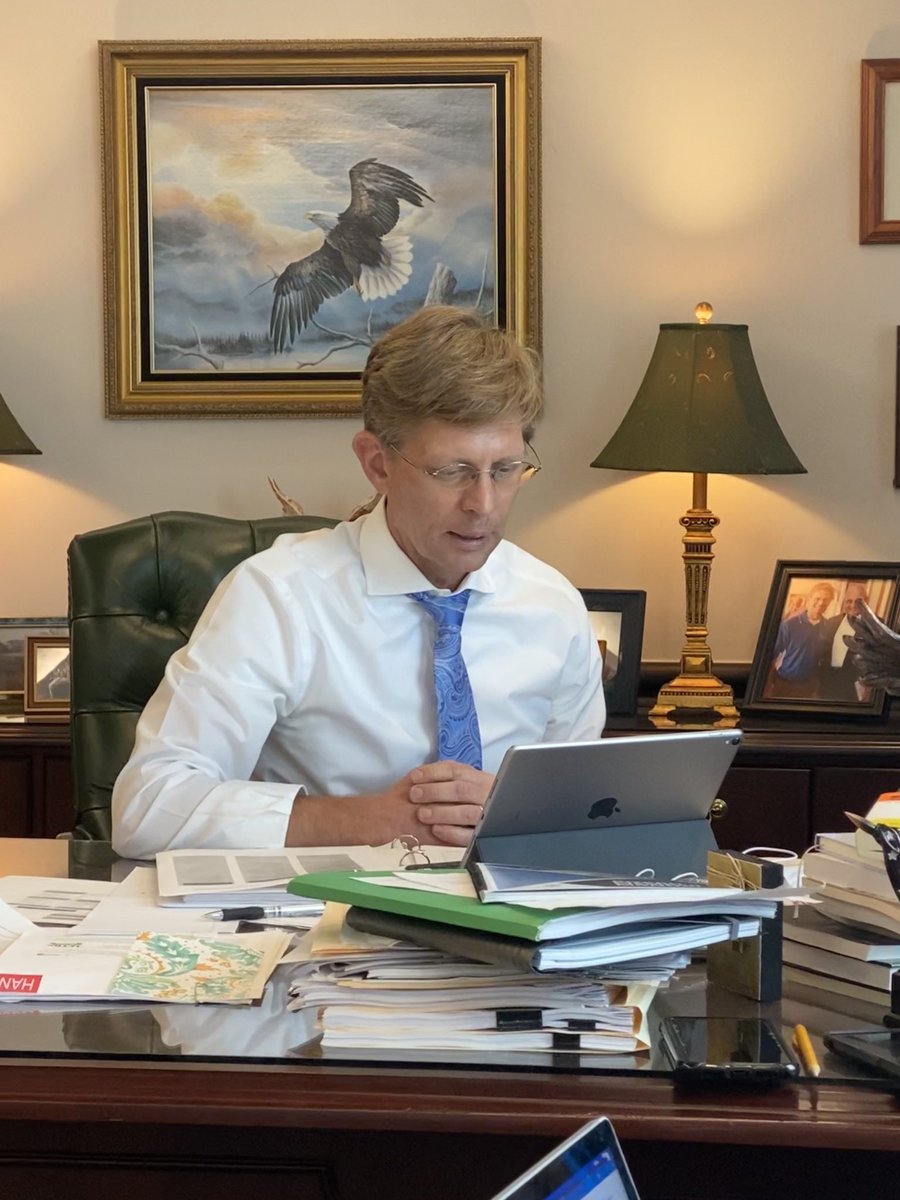 This morning, I updated <a href="/GovernorKayIvey/">Governor Kay Ivey</a>, cabinet members, and members of the Legislature on the progress of our #RoadMapForReopeningSchools plan. #AlabamaAchieves #alsde 
@ops_adaa <a href="/DegaSuper/">SuperDega</a>